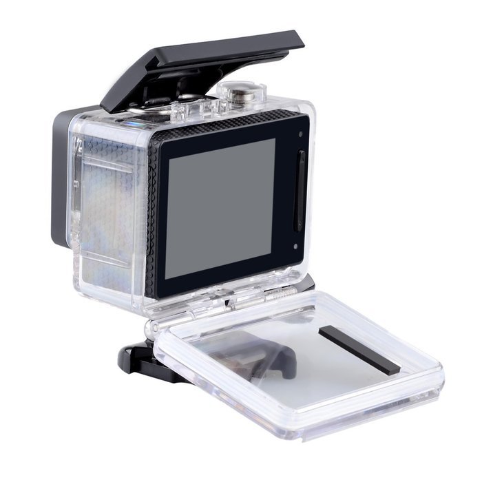 Waterproof Multi-Function 2.0" LCD Sport Action 1080P HD Camcorder Camera w/ Wi-Fi - Black