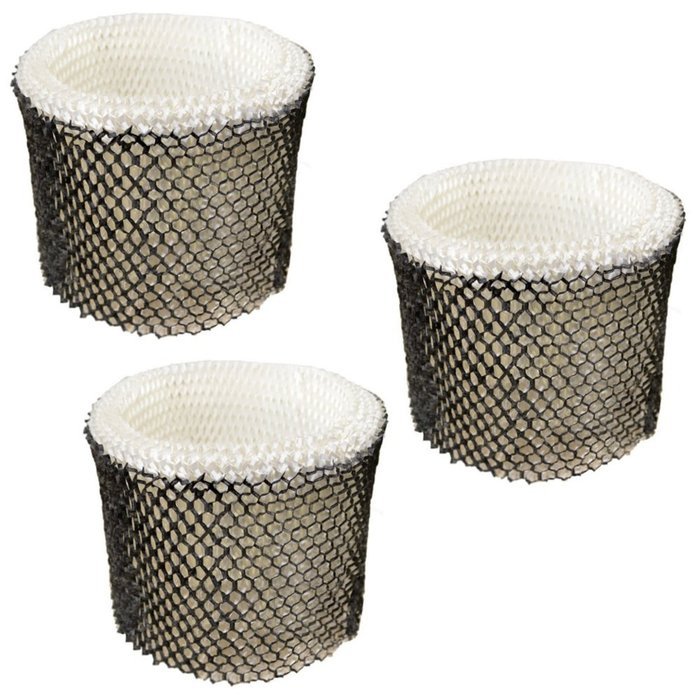 HQRP Filter 3-pack for Hamilton Beach 05920 05520 05521 Humidifier + HQRP Coaster