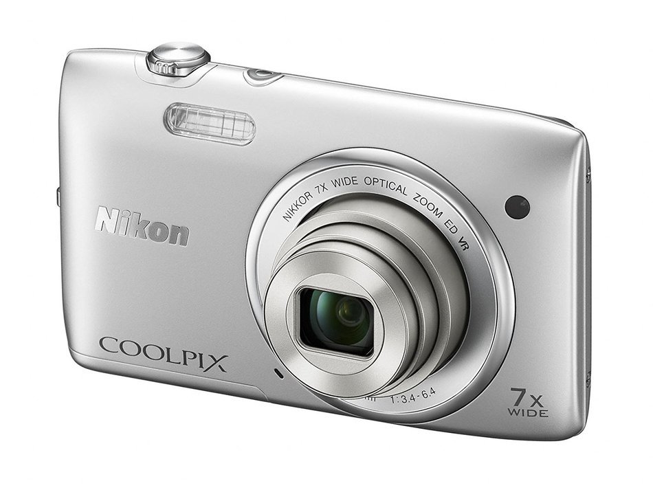 Nikon COOLPIX S3500 20.1 MP Digital Camera with 7x Zoom (Decorative Pink) (OLD MODEL) N5