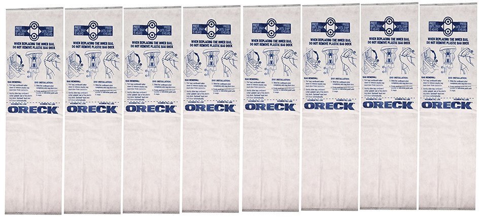 Oreck Paper Bag, Cc Odor Elim Aller Cloth Charcoal (Pack of 8)