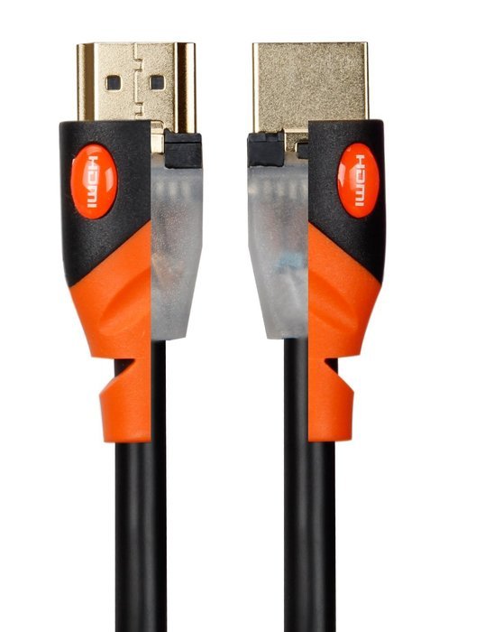 POLOK HDMI Cable 6.5 ft Prime High Speed 1080P, 3D, HDMI 1.4, HD TV, DVD, Notebook, Xbox 360, PS3, Blu-ray, 24K...
