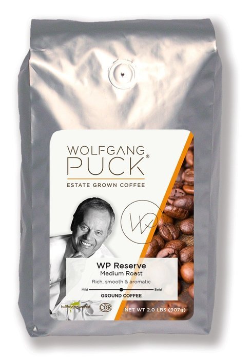 Wolfgang Puck Coffee, Chef's Reserve Ground Bulk Coffee, 2-Pounds N3