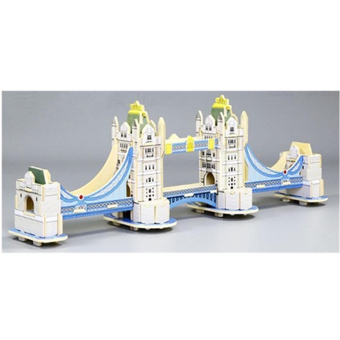 KAKA(TM) Creative 3-D Wooden Puzzle DIY Kits Child Educational 3D Wooden Jigsaw Puzzle Toy Brick Block Wood -Elk N10