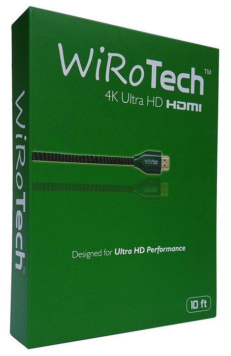 WiRoTech Green HDMI Cable 4K Ultra HD (6 Feet, Green) N17