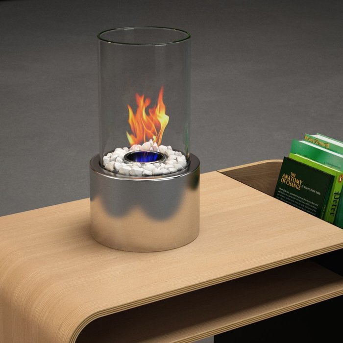 Moda Flame Ghost Tabletop Firepit Ethanol Fireplace Black N5