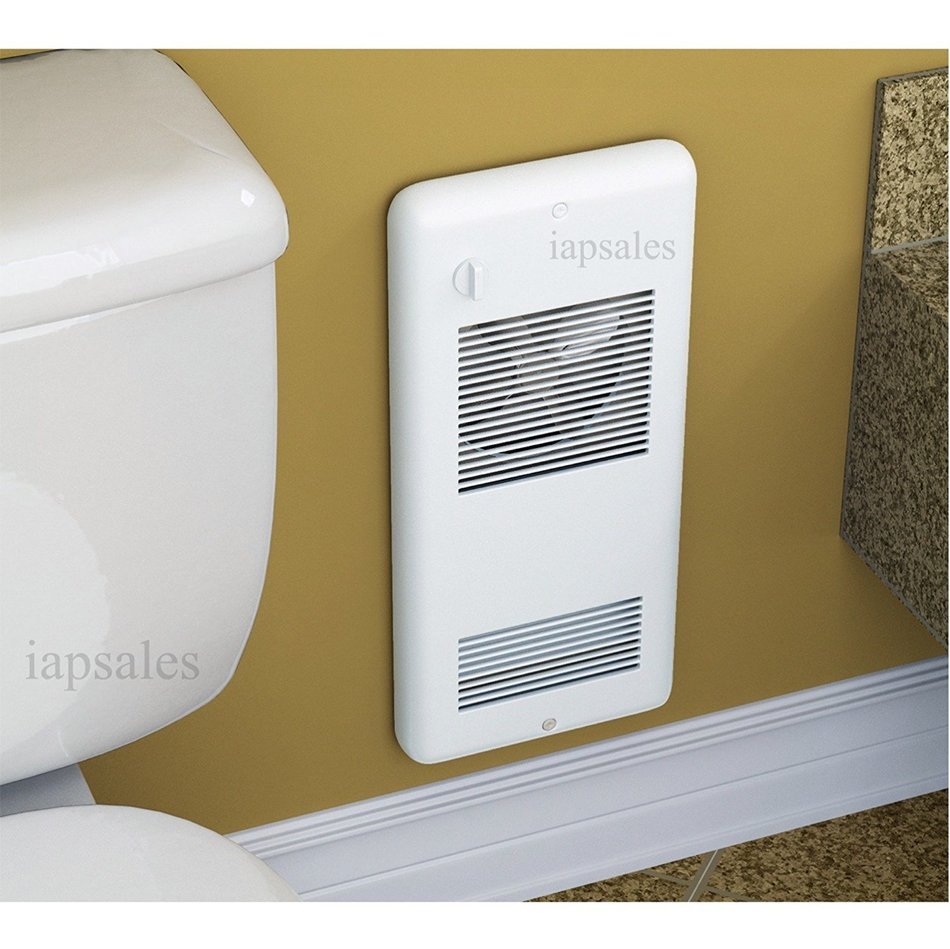 High Quality Bathroom Wall Heater & Free Thermometer Bundle: 240 volt 2000 watt, heats up to 240 sq ft, energy... N6