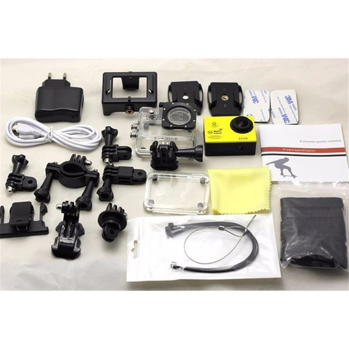 SHZONS 2.0-Inch LCD WiFi Full HD 1080P 12MP Action Camera Sports DV 30M Waterproof Camera,170 Degree Wide Angle... N3