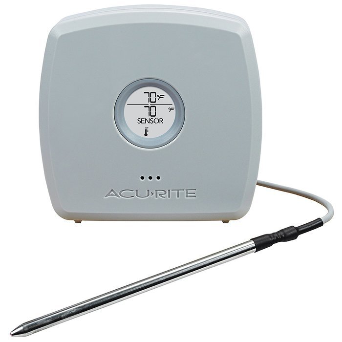 AcuRite 06068M Outdoor Temperature & Humidity Monitor with Liquid & Soil Temperature Sensor N4