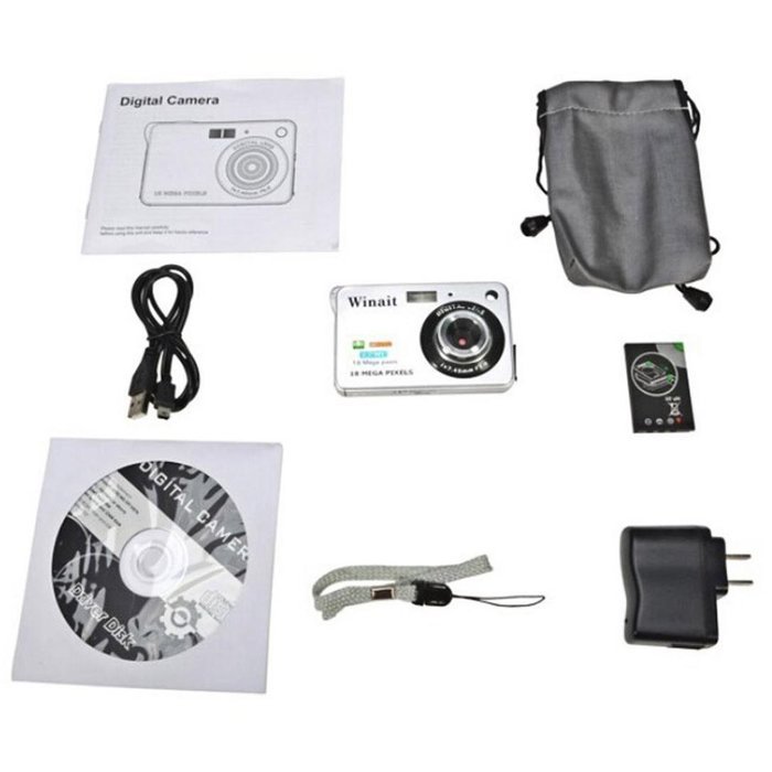 Rumas 18 Mega Pixels CMOS 2.7 inch TFT LCD Screen HD 720P Digital Camera