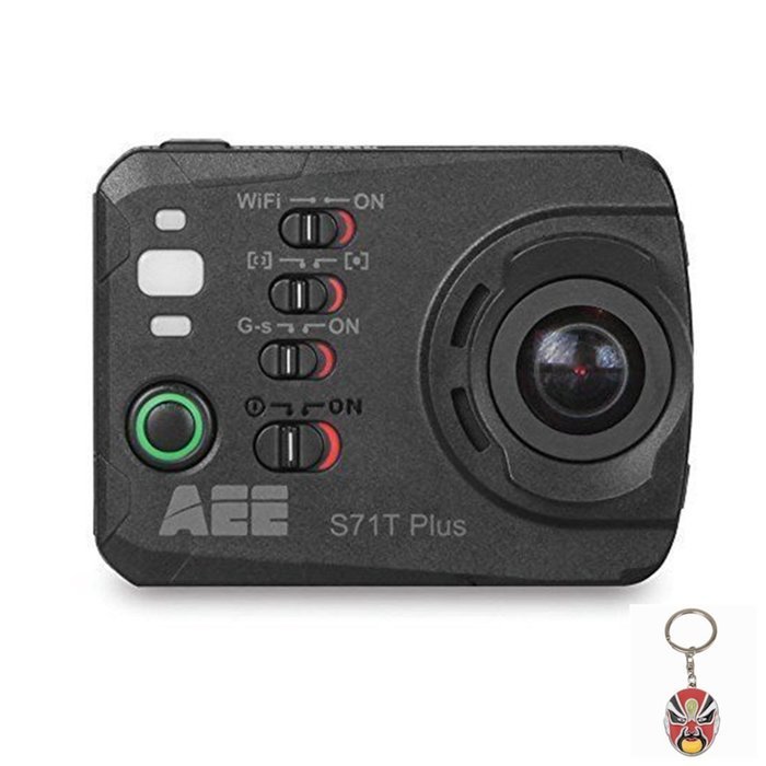 Boblov AEE Technology Action Cam S71 4K 1080P 16MP Slim Body Wi-Fi Waterproof Wireless Action Camera with 2.0-... N2