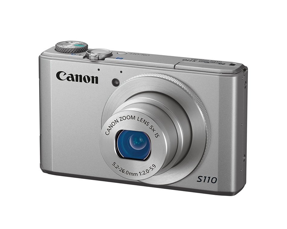Canon PowerShot S110 12MP Digital Camera with 3-Inch LCD (Black) N2