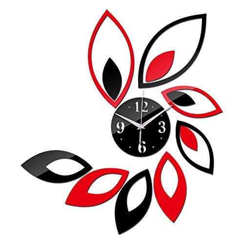 EverTrust(TM) new hot sale diy wall clock clocks large decorative crafts mirror stickers modern design living...