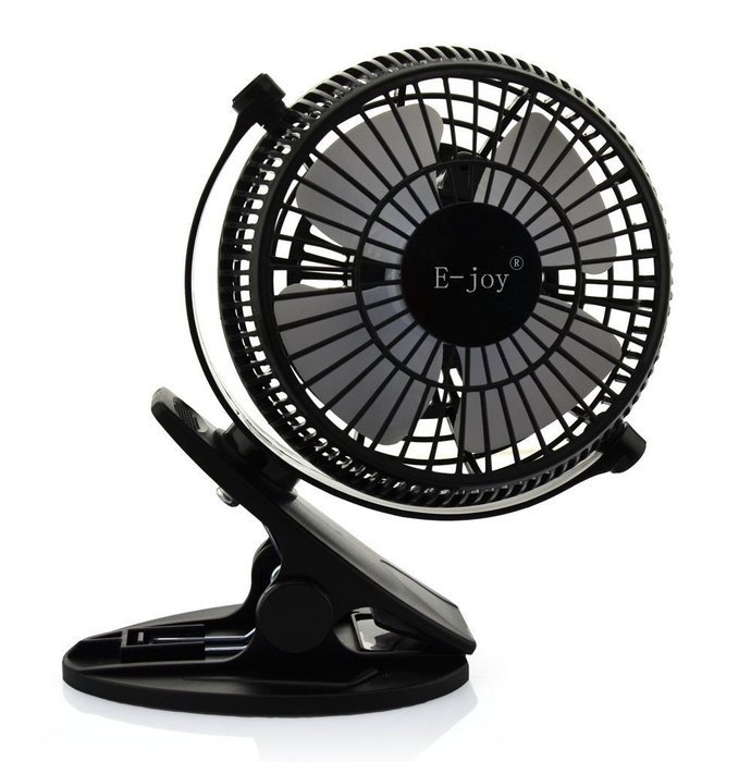 E-joy&reg; Mini USB Powered Flexible Gooseneck Fan LED Cooling Flashing USB Temperature Fan for PC Laptop Notebook... N30