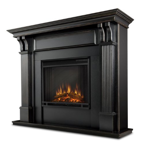 Real Flame Ashley Electric Fireplace, Blackwash