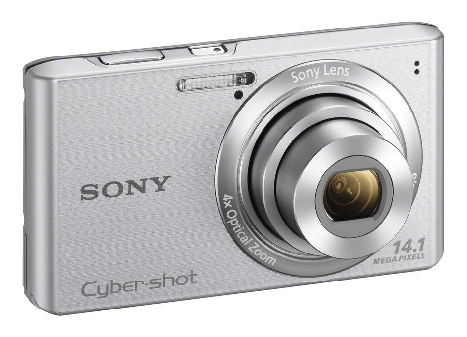 Sony Cyber-shot DSC-W610 14.1 MP Digital Camera with 4x Optical Zoom and 2.7-Inch LCD (Black) (2012 Model)
