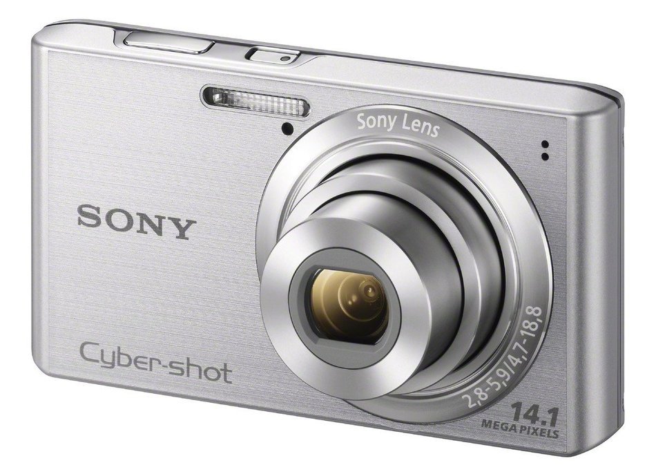 Sony Cyber-shot DSC-W610 14.1 MP Digital Camera with 4x Optical Zoom and 2.7-Inch LCD (Black) (2012 Model) N2