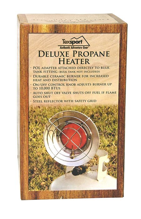 Texsport Deluxe Bulk Tank Infared Propane Heater N2
