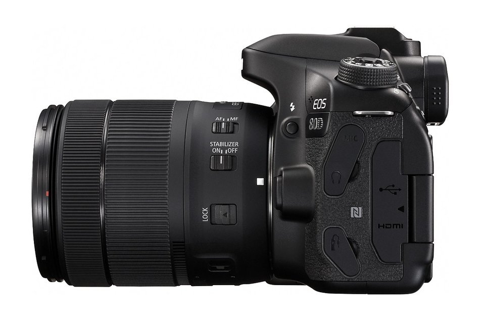 Canon EOS 80D Digital SLR Kit with EF-S 18-135mm f/3.5-5.6 IS USM and 55-250mm Lenses, 32GB Memory Card, Extra...