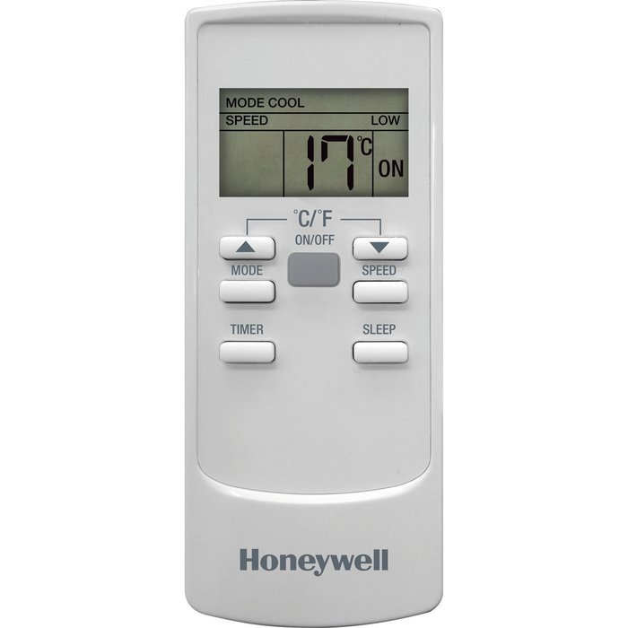 Honeywell HL10CESWG HL Series 10000 BTU Portable Air Conditioner with Remote Control, White/Gray N9