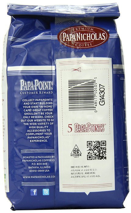 PapaNicholas Coffee Whole Bean Coffee, Italian Espresso, 10 Ounce N97