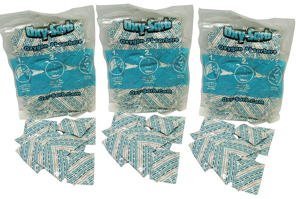 Oxy-Sorb 3x 10-Packs (30 total) Oxygen Absorber, 2000cc
