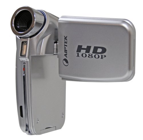 Aiptek A-HD+ 1080P High Definition Camcorder (Silver) (Discontinued by Manufacturer)