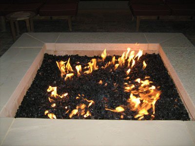 Root Beer Firepit Glass Medium 10 Lb Bag