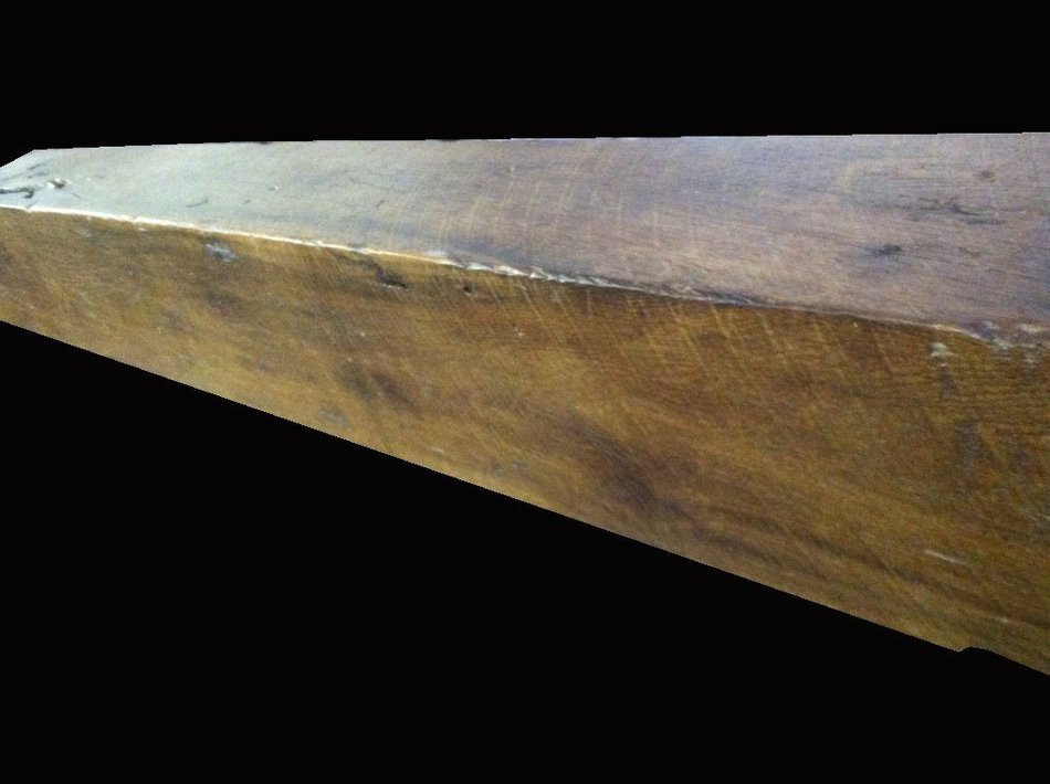 Reclaimed Oak Barnwood Beam Fireplace Mantel (4x6x60) N5