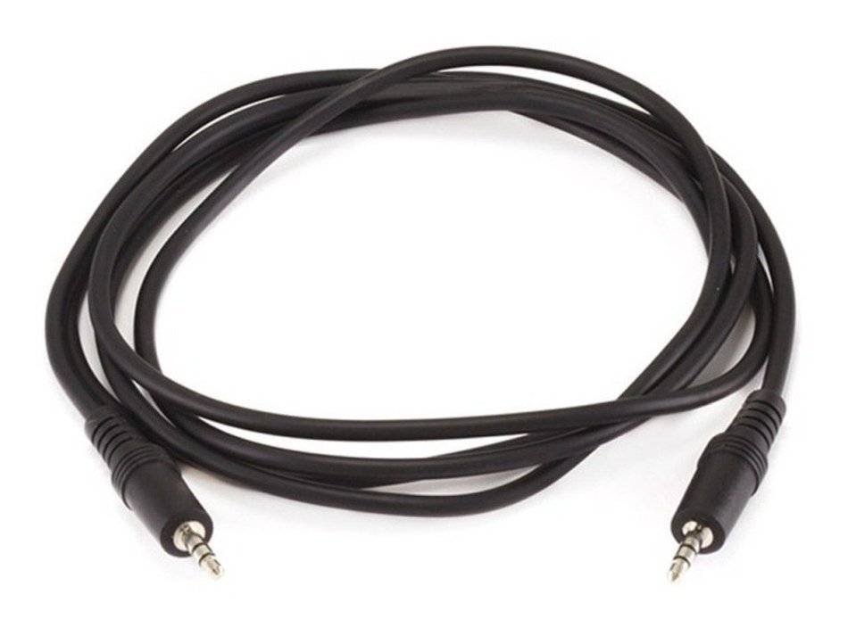 Monoprice 100647 50' 3.5mm Stereo Plug/Plug M/M Cable, Black N9