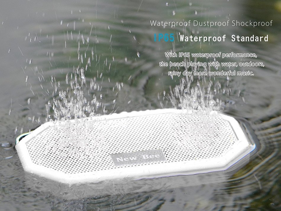 Bluetooth Speaker, Mindkoo Portable Pocket Outdoor Sport IP65 Waterproof Shockproof Wireless Bluetooth V4.0 Speaker... N9