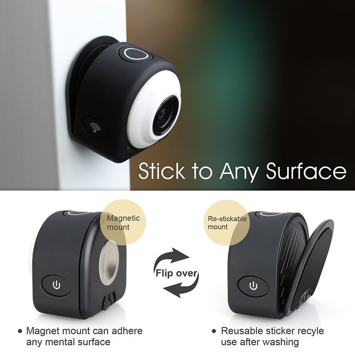 Sumsonic COCA+ Mini Lifestyle Action Camera HD 1080p Digital Video Camcorder with Smart Remote, WI-FI, Magnetic... N3