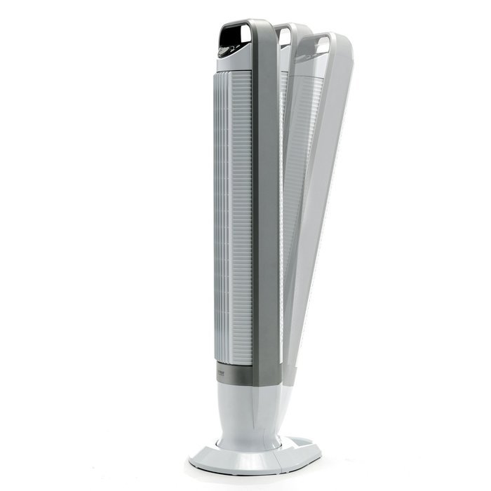 Seville Classics UltraSlimline Energy-Saving Tilt Tower Fan N4
