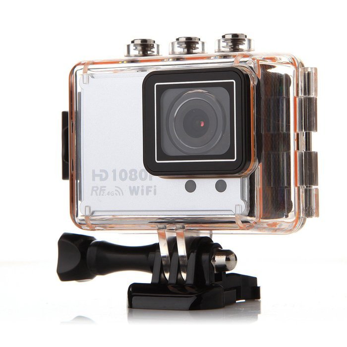 AT-200 WIFI Version 1.5" LCD 1080P HD Sports DVR Digital Video Camera Silver N2