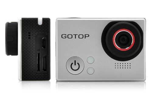 Full HD Sports Camera "GOTOP" - 16MP, 1.5 Inch Screen, 120FPS, 140 Degree Wide Lens, 5 Mounting Accessories N2