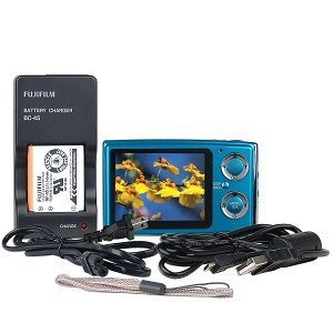 Fuji FinePix Z20fd 10MP 3x Optical/5.7x Digital Zoom Camera (Blue)