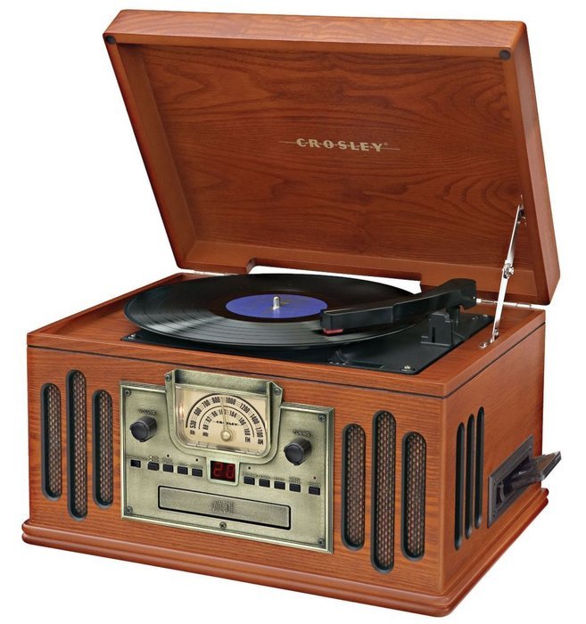 Crosley CR74 Musician Entertainment Center (Paprika) (Discontinued by Manufacturer)
