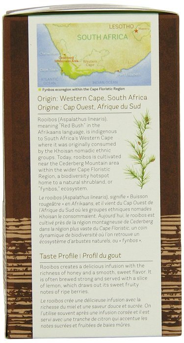 Rishi Tea Organic Rooibos Loose Leaf Herbal Tea, 2.46 Ounces Tin