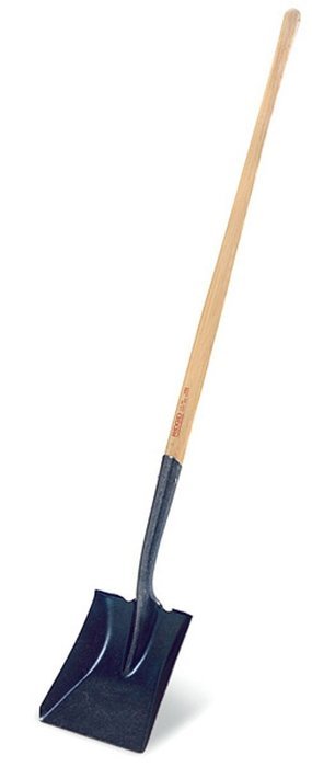 Ridgid 52305 171 Long Handle Square Point Shovel