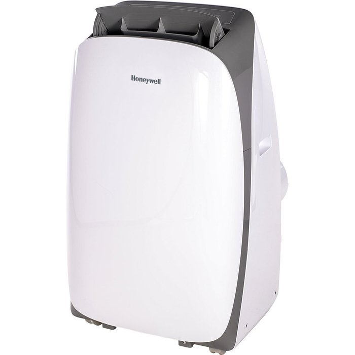 Honeywell HL10CESWG HL Series 10000 BTU Portable Air Conditioner with Remote Control, White/Gray N12
