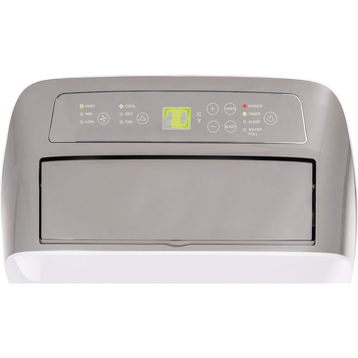 Honeywell HL10CESWG HL Series 10000 BTU Portable Air Conditioner with Remote Control, White/Gray N14