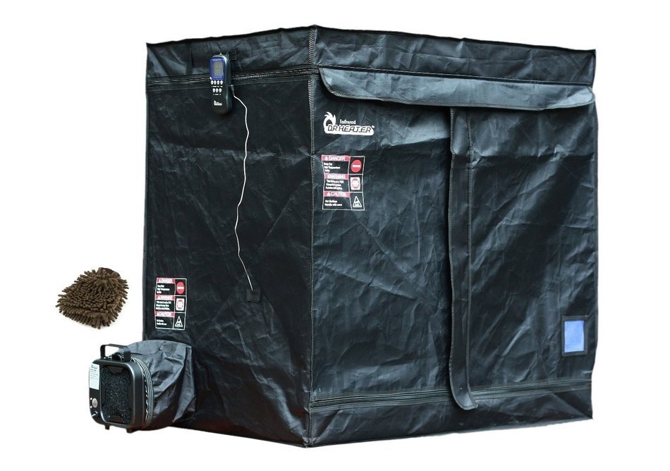 Dr Infrared Heater 2-tier 18 Cubic Feet Portable Bedbug, DR-122, with Thermometer and Timer (Complete Set) w/...