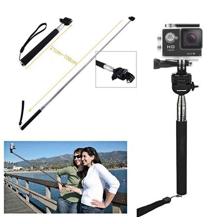 TEKCAM Accessories kits for Gopro Hero/Lightdow/DBOPOWER/WiMiUS Waterproof Action Camera Water Swimming