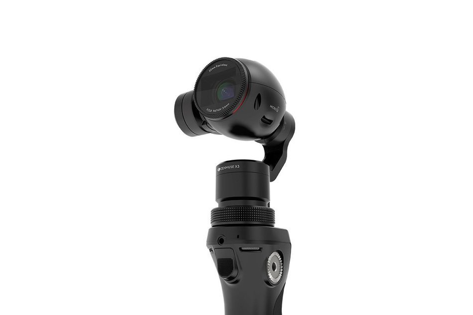 DJI Osmo Bike Mount Bundle: Fully stabilized 4K, 12Mp Camera with DJI Bike Mount, lanyard and USB reader