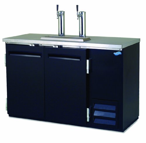 Two Beer Dispenser, 2 Kegs, 15 Cubic Feet