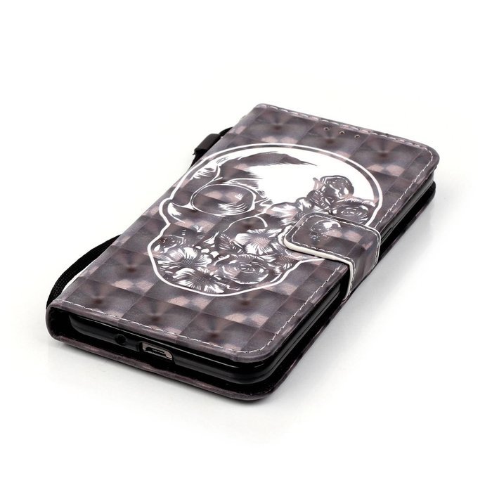 Samsung Galaxy Grand Prime Case,Yaheeda [3D Colored Drawing] [Flip Fit] Premium PU Leather Card-Slots Cash-Slots... N30