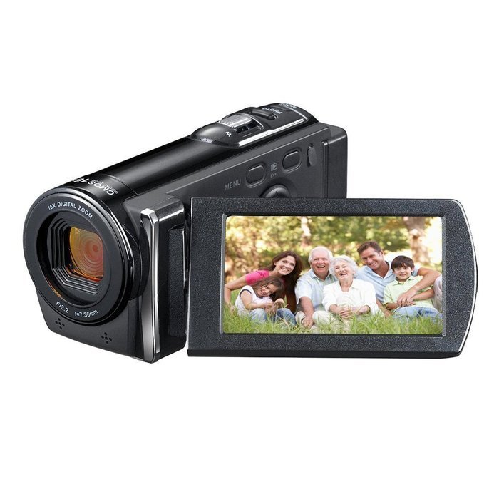 Digital Camcorder Camera,PowerLead PL-301 24MP 1080P Digital Video Camera with 2.7" LCD Display 16x Digital Zoom