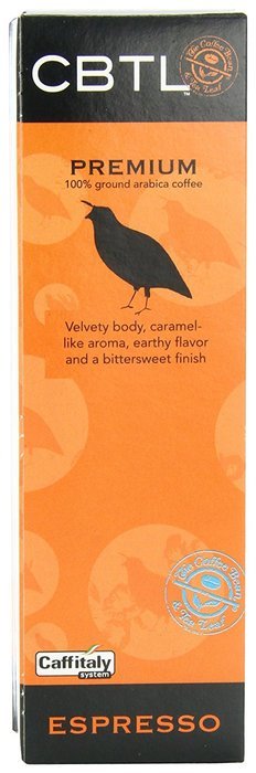 CBTL Premium Espresso Capsules By The Coffee Bean & Tea Leaf, 10 Count Box N5