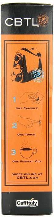 CBTL Premium Espresso Capsules By The Coffee Bean & Tea Leaf, 10 Count Box N6