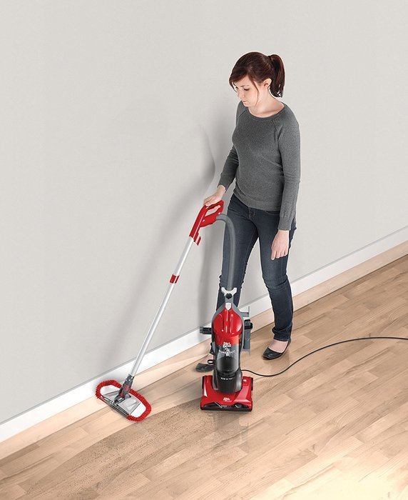Dirt Devil UD20125B Power Duo Carpet and Hard Floor Cyclonic Bagless Corded Upright Vacuum Cleaner N3
