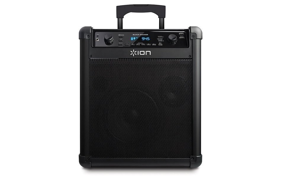 Ion Audio Block Rocker iPA76C Wireless Rechargeable Speaker System 75 Hr Battery